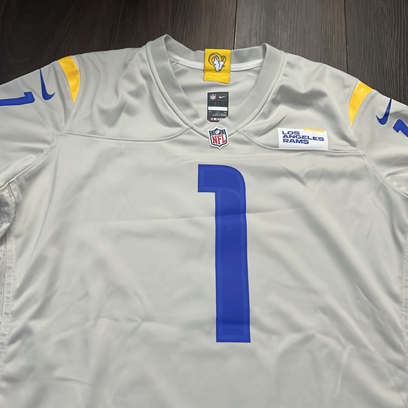 Nike Women’s NFL On Field Apparel Los Angeles Rams Jackson “1” Jersey, Sz: XXL - Picture 3 of 8